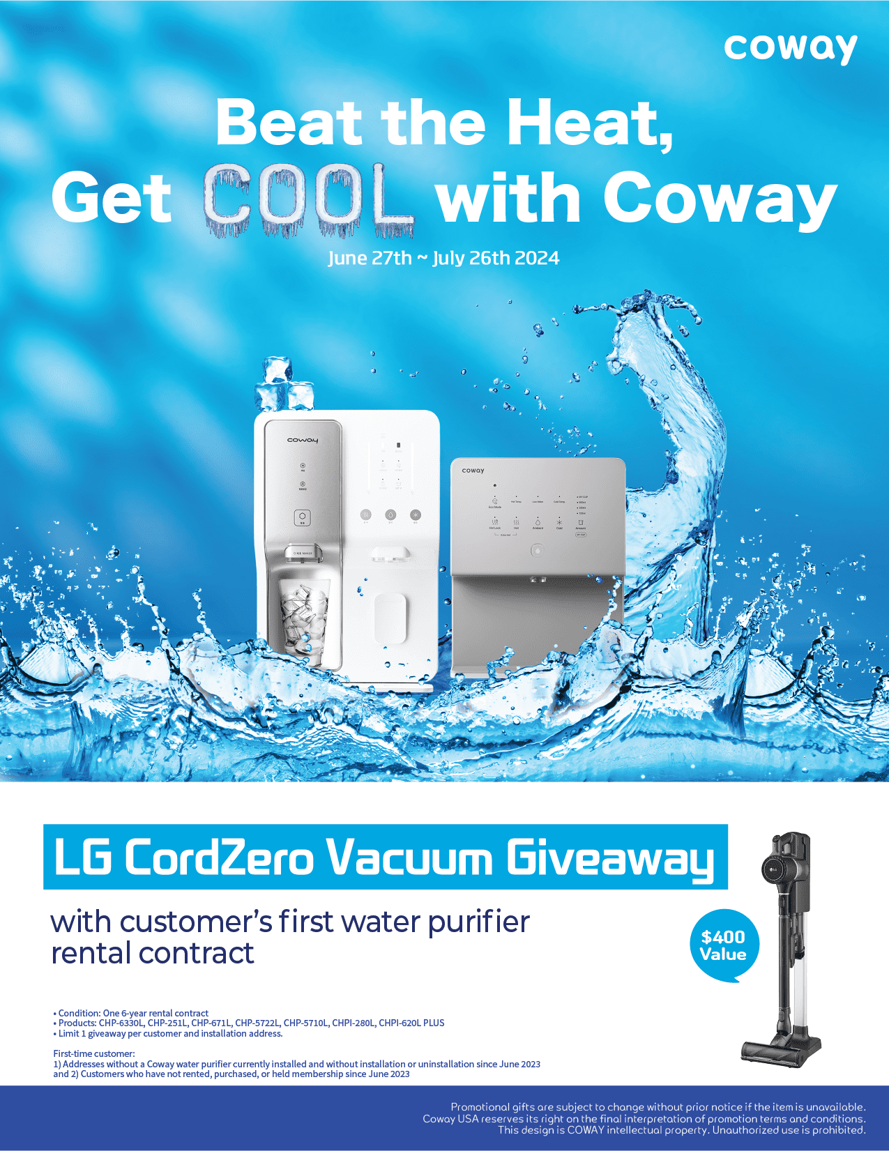 Beat the Heat, Get COOL with Coway