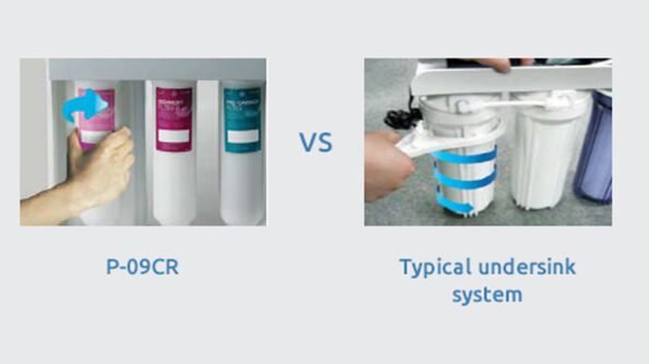 코웨이 P-09CL 정수기 필터 교체 방법