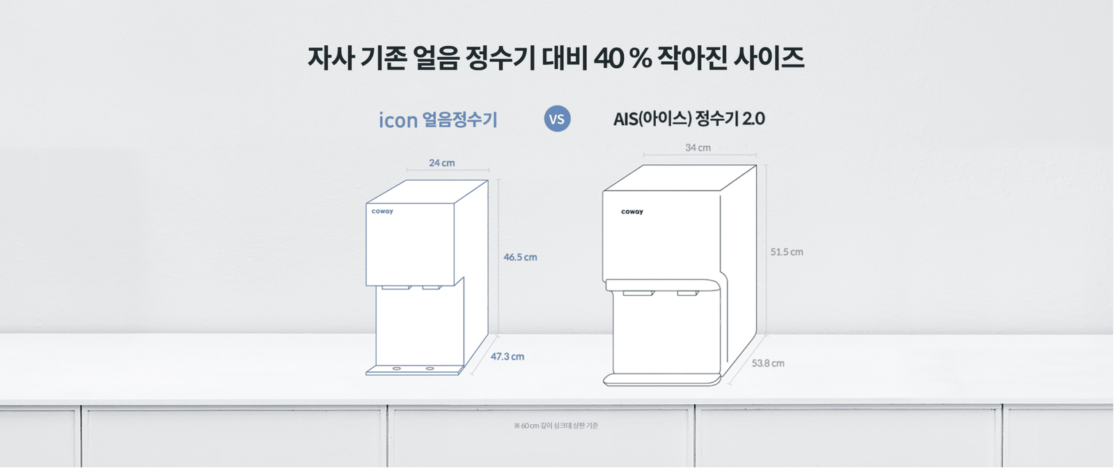 CHPI-7520L 코웨이 신형 얼음정수기 크기 - 코웨이 네바다 렌탈 및 판매 전문